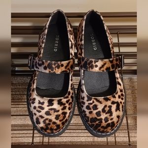 torrid MARY JANE FLAT Leopard print - Size 8 (WW) torrid